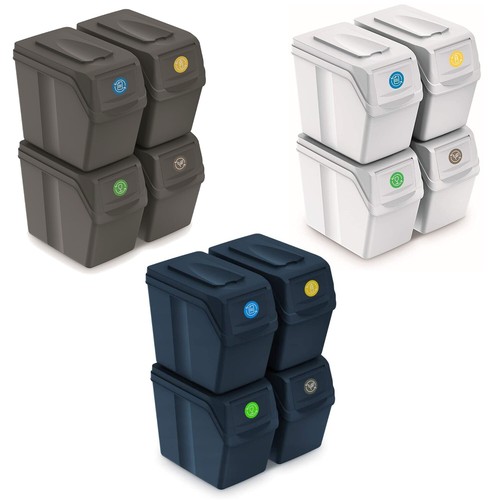 20l sorting waste bin - 4x,