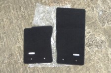 GENUINE JAGUAR F TYPE VELOUR CARPET FLOOR MATS 2016-2020 BLACK LEFT HAND DRIVE