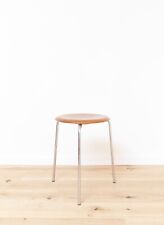 Arne Jacobsen Teak Tripod Stool No.3170 for Fritz Hansen
