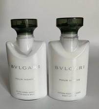 BVLGARI Bulgari Pour Homme AFTER SHAVE BALM & BODY LOTION 40ml Each RARE New 