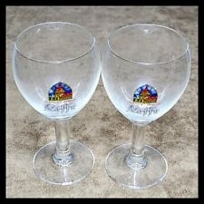 Leffe Belgian Beer Ale Stemmed Goblet Chalice Glasses 8 Oz Barware 1 Available