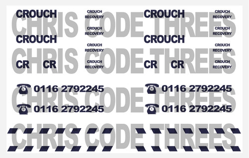 Code adhesive vinyl decals - 3,