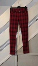Banned apparel red - red, tartan