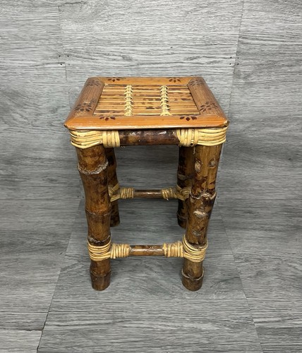 Vintage bamboo hexagonal small - hexagonal,