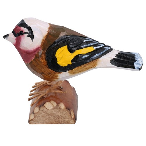 Small metal british bird - metal, hand