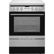 Amica 608CE2TAXX 60cm Free Standing Electric Cooker with Ceramic Hob Stainless