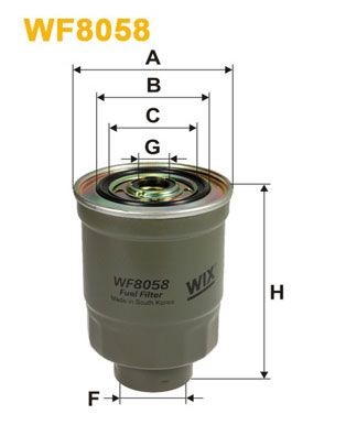Fuel filter wix filters - fuel,