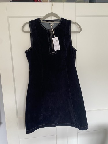 Next navy pinafore dress - next, size