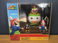 Jakks Pacific, Super Mario, Bowser Jr, Exclusive Clown Car, Mario, Bob-omb, BNIB