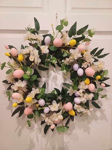 Easter egg spring door - easter,