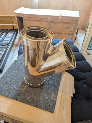 Twin wall flue - wall,