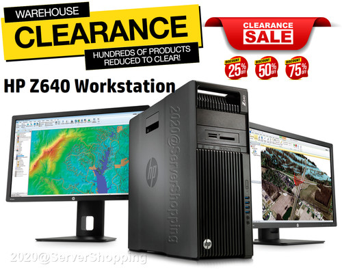 Z640 workstation xeon - hp,