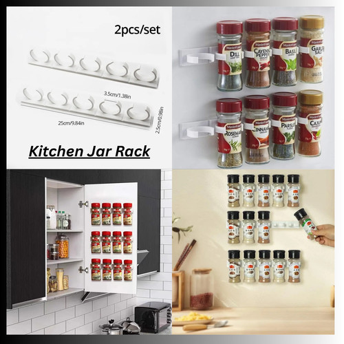 Spice herb jar rack - spice,
