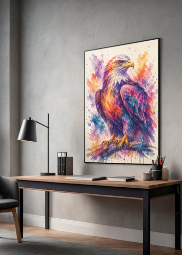 Abstract colorful watercolor - colorful,