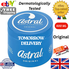Astral Original Face & Body Intensive Moisturiser Cream - 500ml Fast Delivery UK