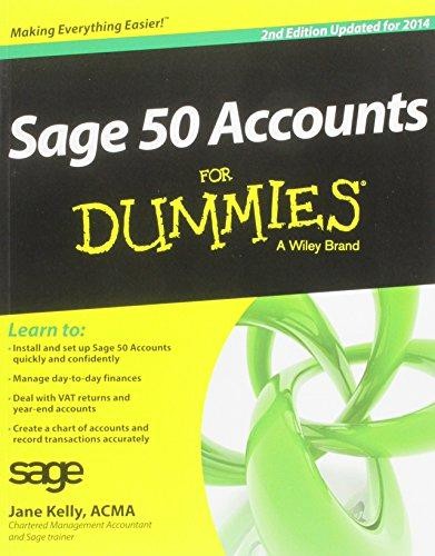 Sage accounts for dummies - sage,