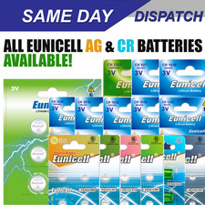 CR2032 - CR2450 & AG1 - AG13