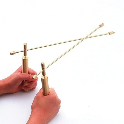 2pcs pure copper - dowsing, rods