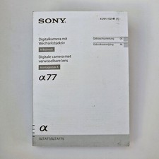 Sony Alpha A77 Camera Original