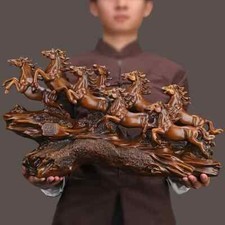 NEW 14" Stunning 8 Horse