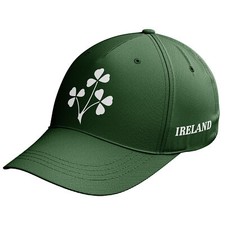 Ireland Shamrock Badge Cap