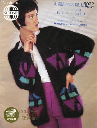 Sirdar 6932 lady jacket - sirdar, mohair