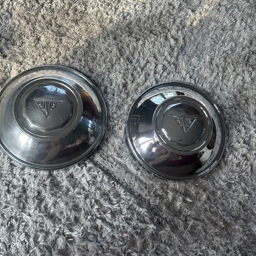 Alvis hub caps chrome vintage - chrome,