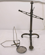 Antlique Oertling Lab Pharmacy Laboratory Scales, Requires Tray Hooks