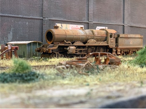 Gauge locomotive scrapyard - oo,