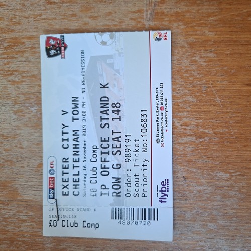 2019 exeter city - exeter,