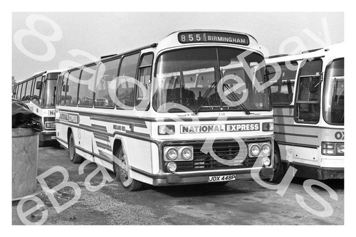 Bus photograph midland red - red, nbc