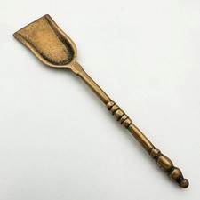 ANTIQUE BRASS SHOVEL SPOON