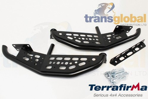 Skeleton rear bumper steps - bumper,