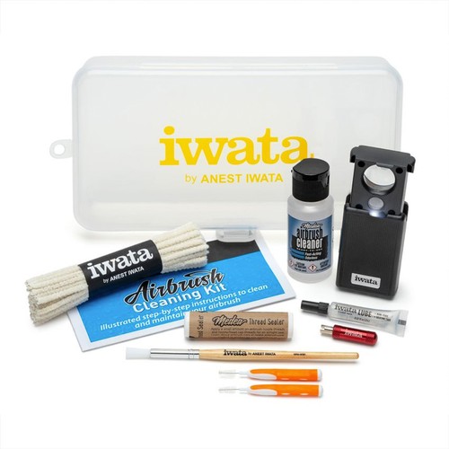 Iwata airbrush cleaning - iwata,