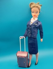 Vintage Tressy 'Air Hostess' 1964 Navy Suit with Badge & Extras,  NO DOLL
