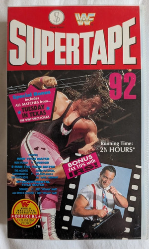 Wwf supertape video - supertape, '92