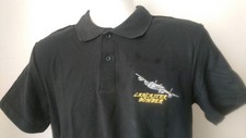 RAF ROYAL AIR FORCE LANCASTER BOMBER POLO SHIRT
