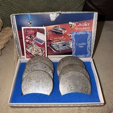 Vintage Silver Plated Coasters