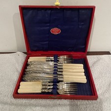 Vintage 12 Piece Faux Bone