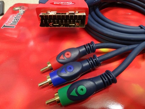 Scart rgb phono video - rgb, 3x