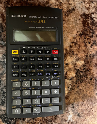 Sharp 531rh scientific - sharp, el-531rh