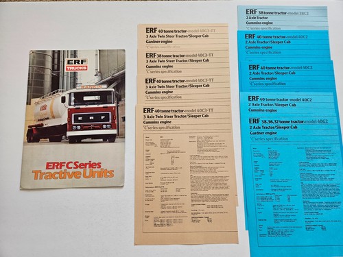 Erf series tractive units - erf, c
