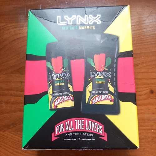Lynx gift set - &, marmite