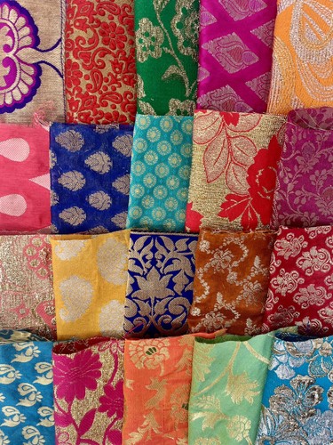 Indian brocade scrap - indian,