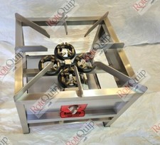 COMMERCIAL STOCKPOT COOKER/STOVE 40 JET BURNER 600 x 600 NATURAL OR BOTTLE GAS