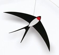 3 FLYING SWALLOWS - FLENSTED HANGING BIRD MOBILE - DANISH MODERN/DENMARK - NEW