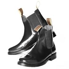 Adults Childs Jodhpurs Boots Horse Leather Riding Black Brown Childs 13 - UK 10