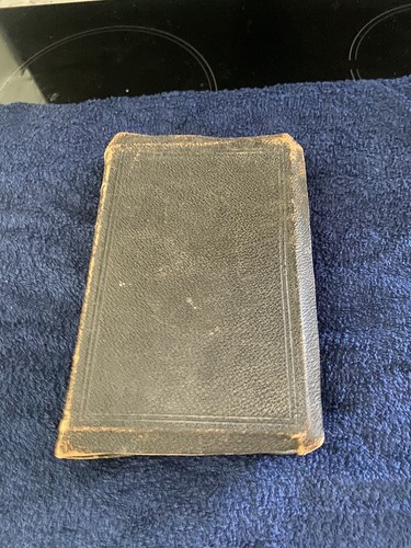 1889 bagsters leather bound - leather,