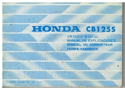 Honda cb125s orig - honda,
