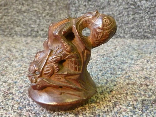 Antique oriental carved wood - antique,